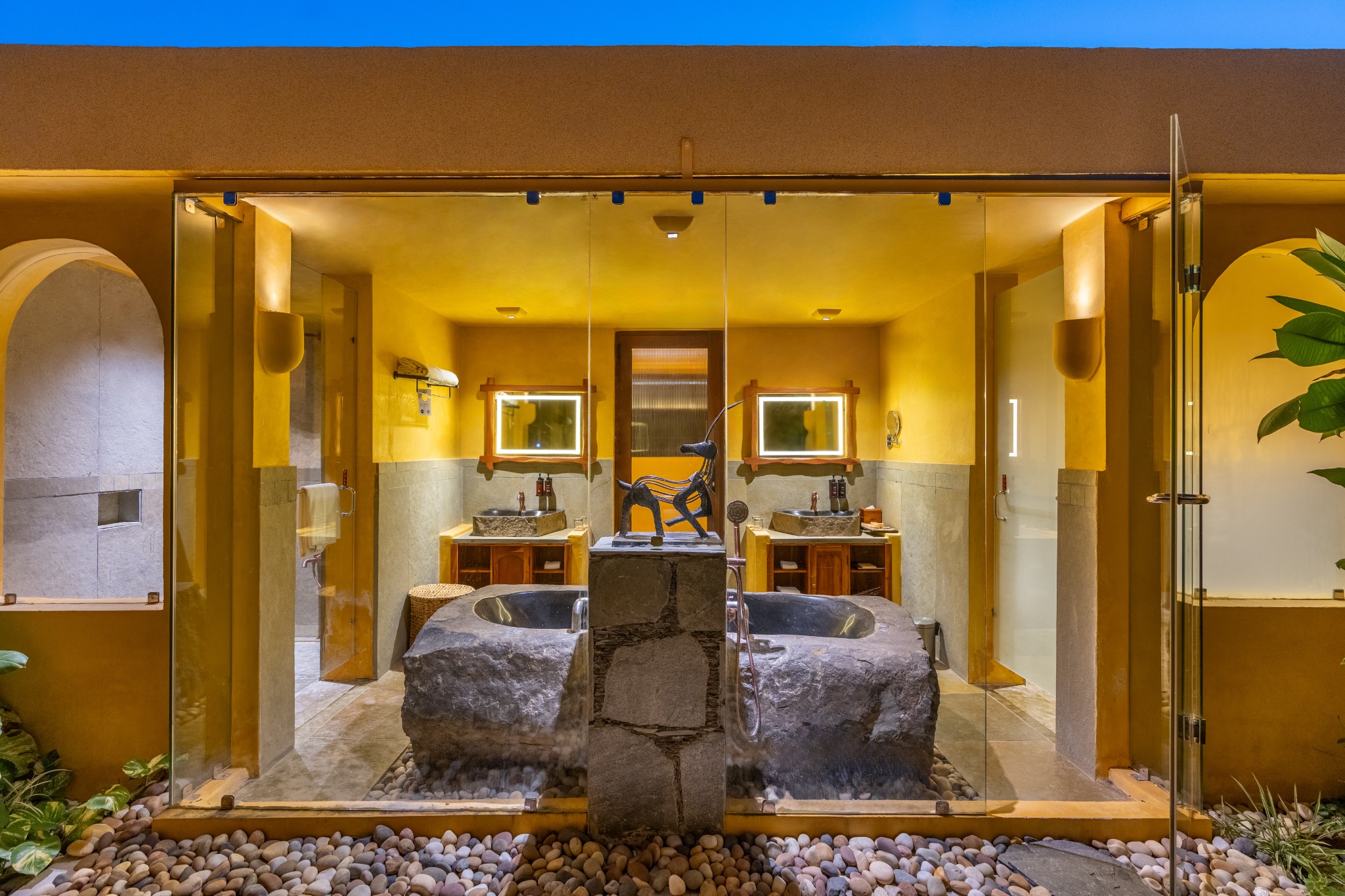 Aaramgah Jawai villa bathroom